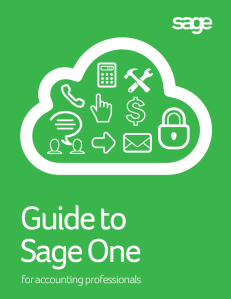 Guide to Sage One for accounting professionals